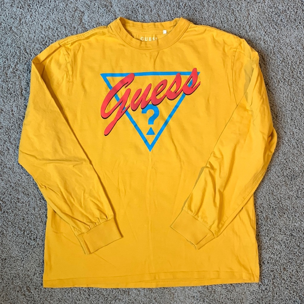 Guess Long Sleeve Graphic Tee